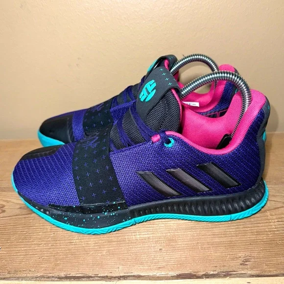 James Harden adidas Harden Vol 3 Drew League College Purple Size 5.5 - Picture 5 of 9